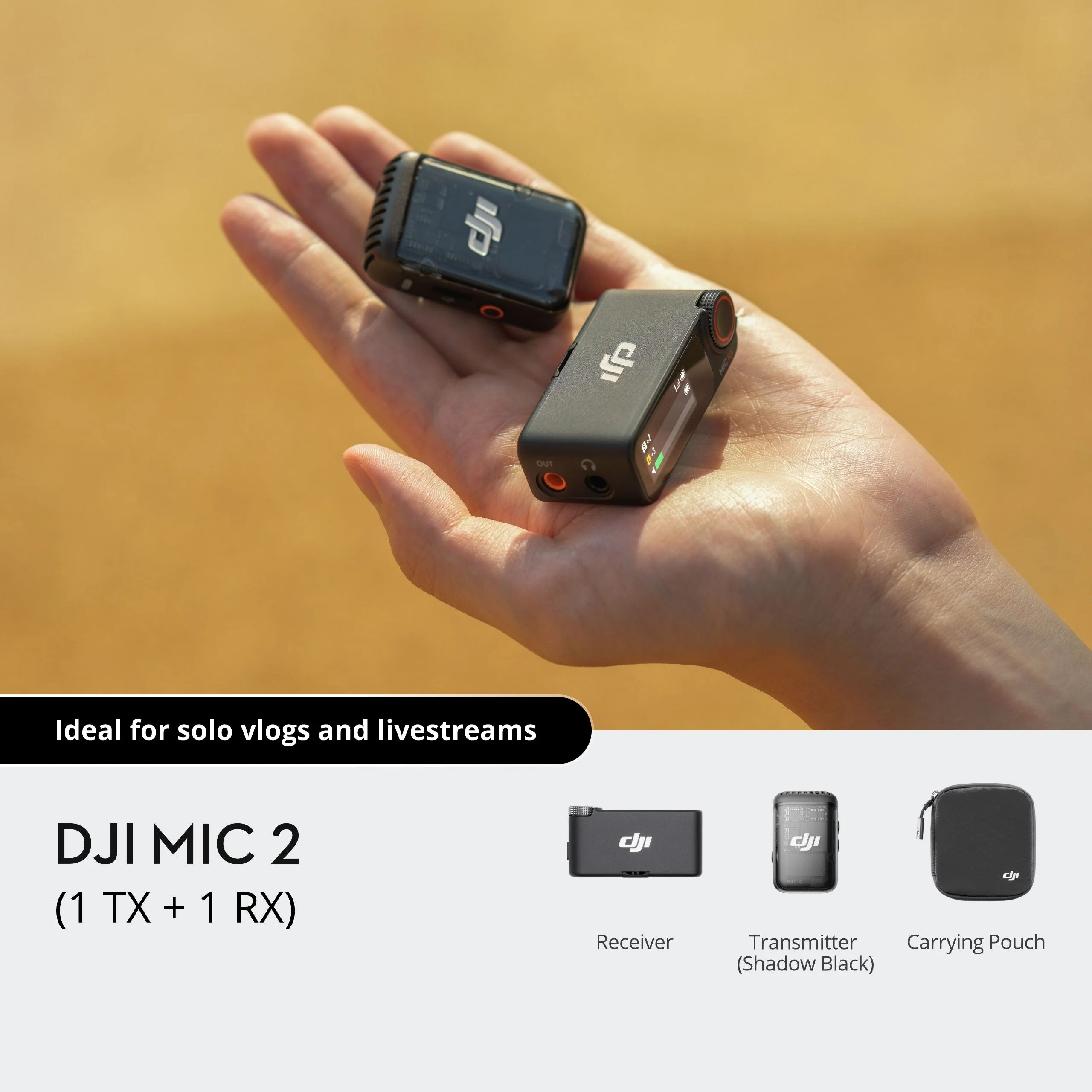DJI Mic 2(1 TX + 1 RX) - Image 2
